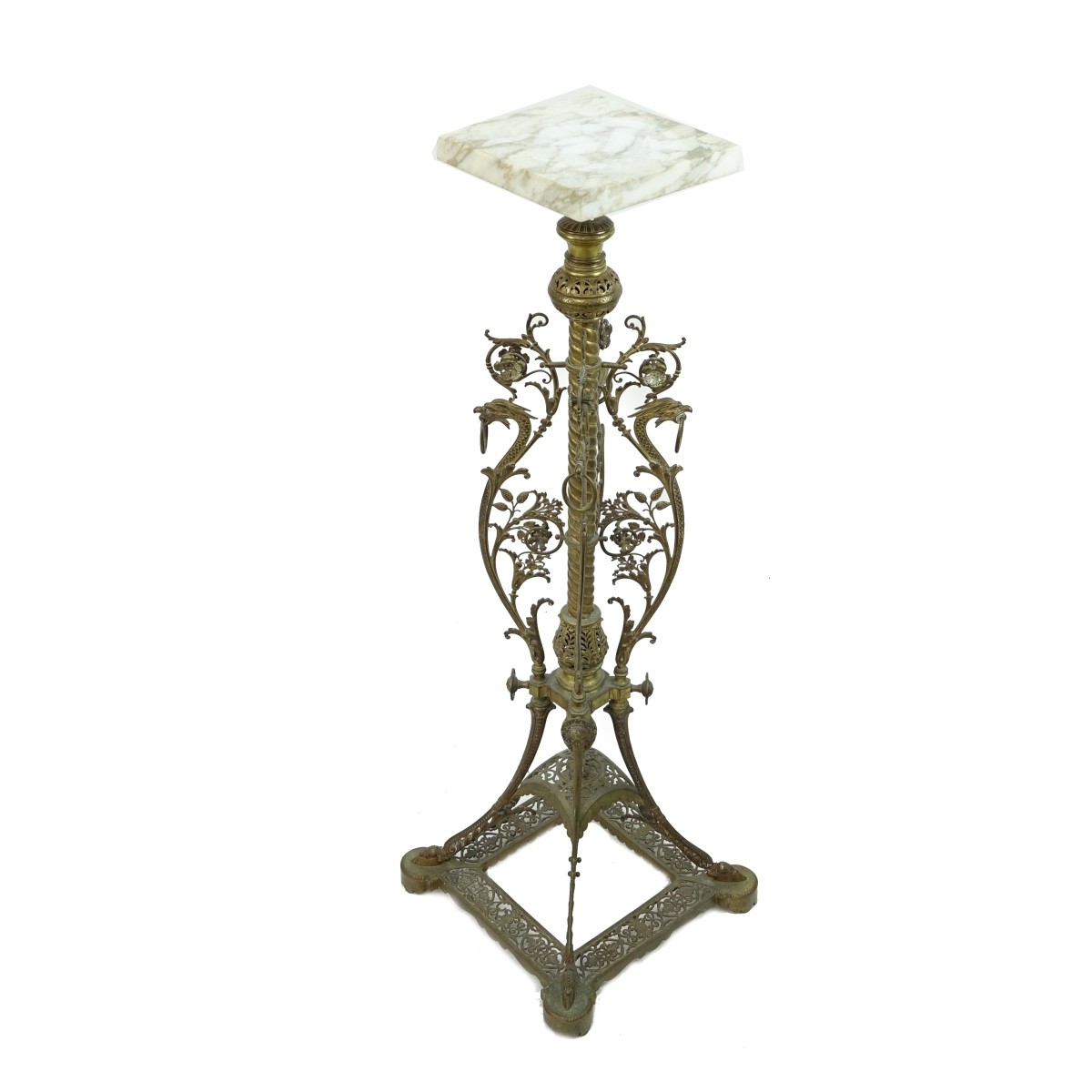 Neoclassical Style Bronze Pedestal