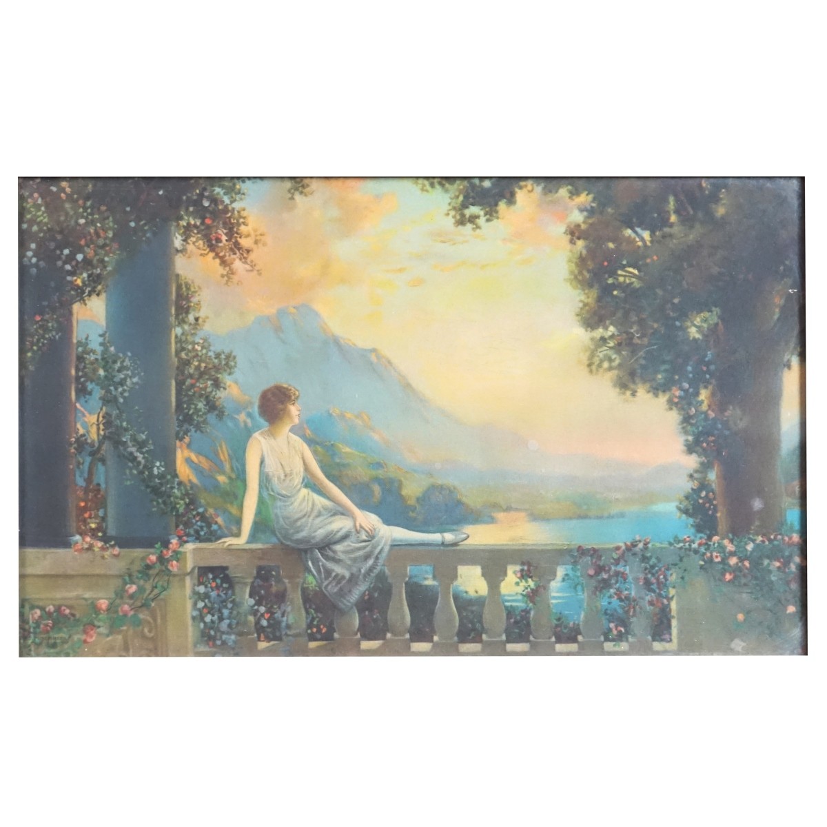 Maxfield Parrish Style Print