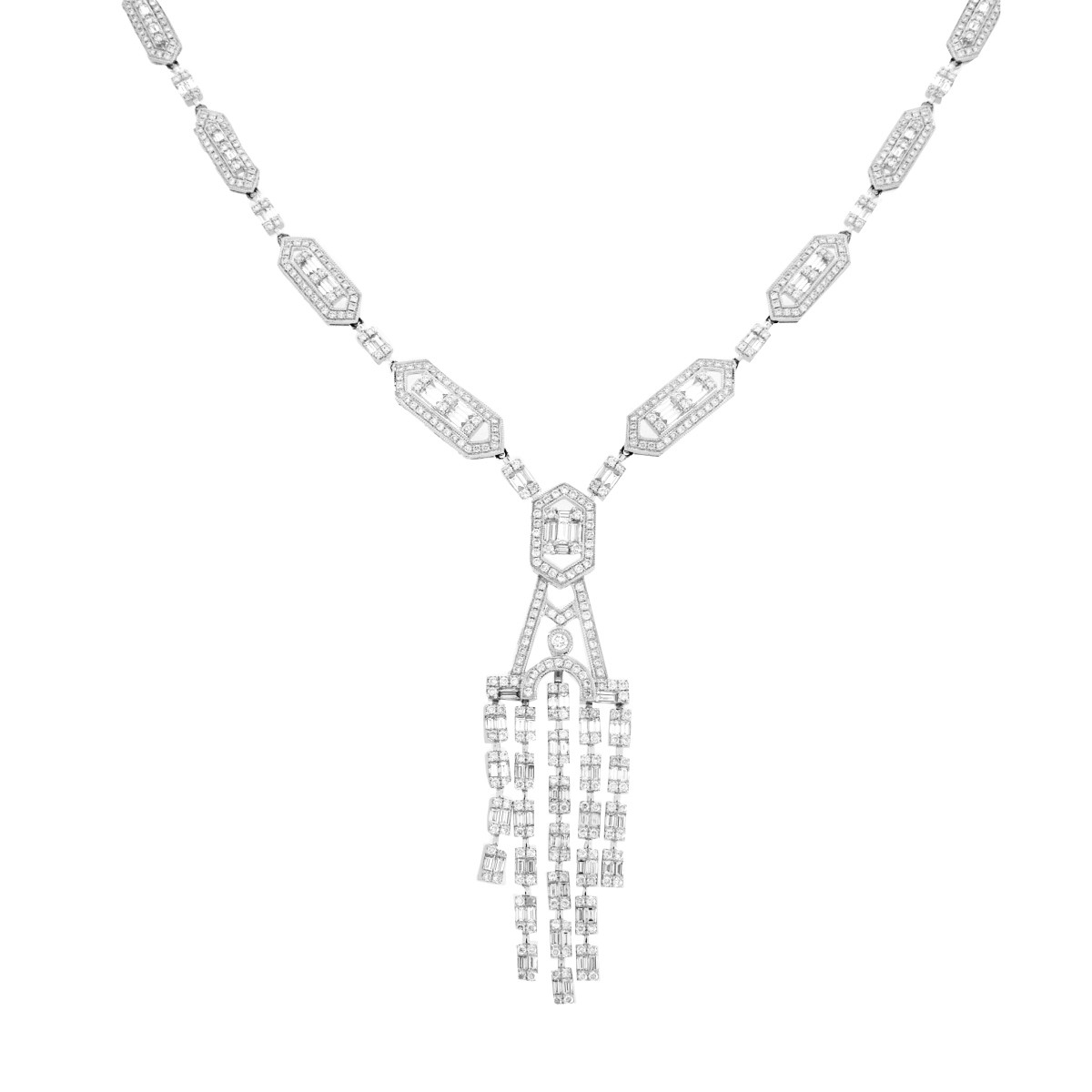 Diamond and 18K Necklace