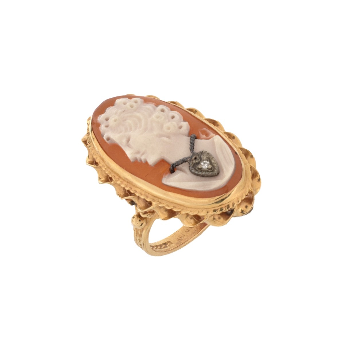 14K Cameo Ring