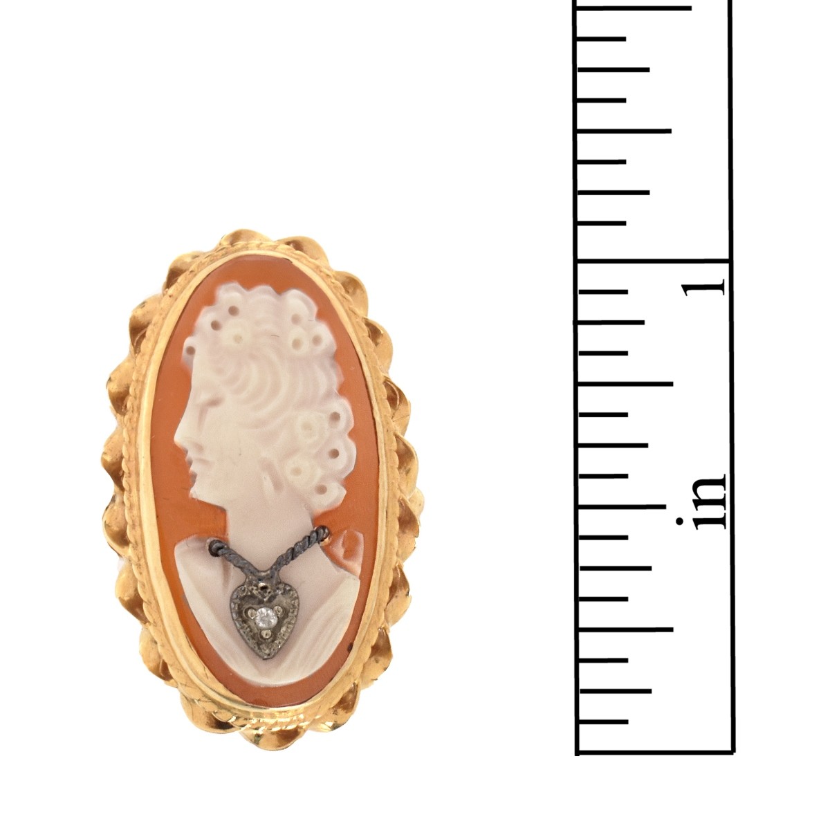 14K Cameo Ring