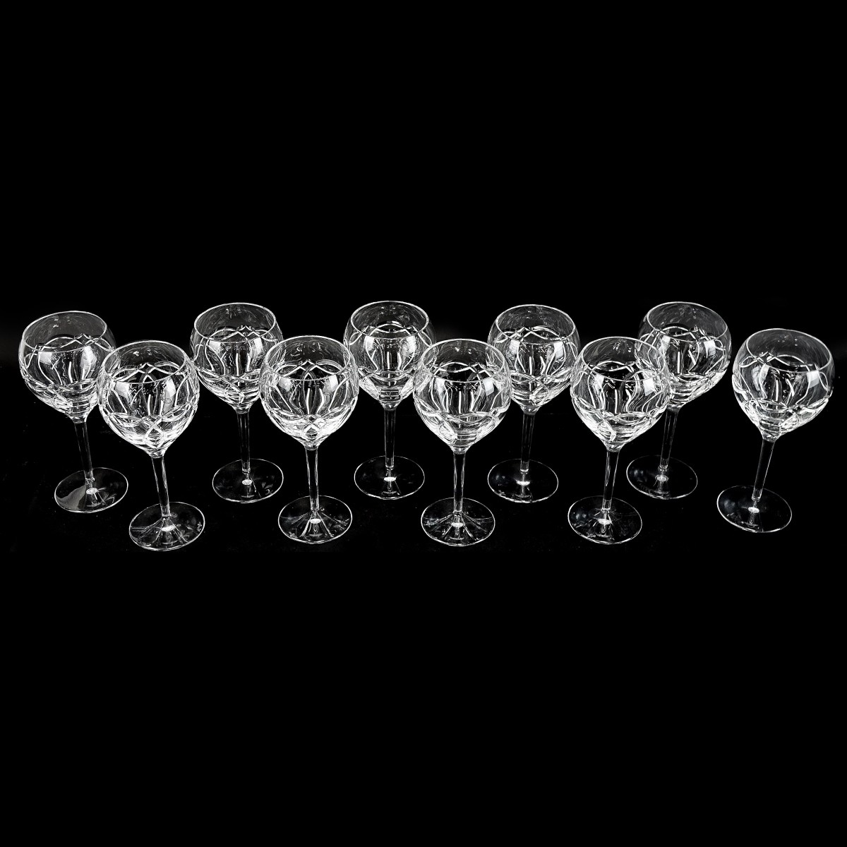 Waterford "Clannad" Crystal Water Goblets