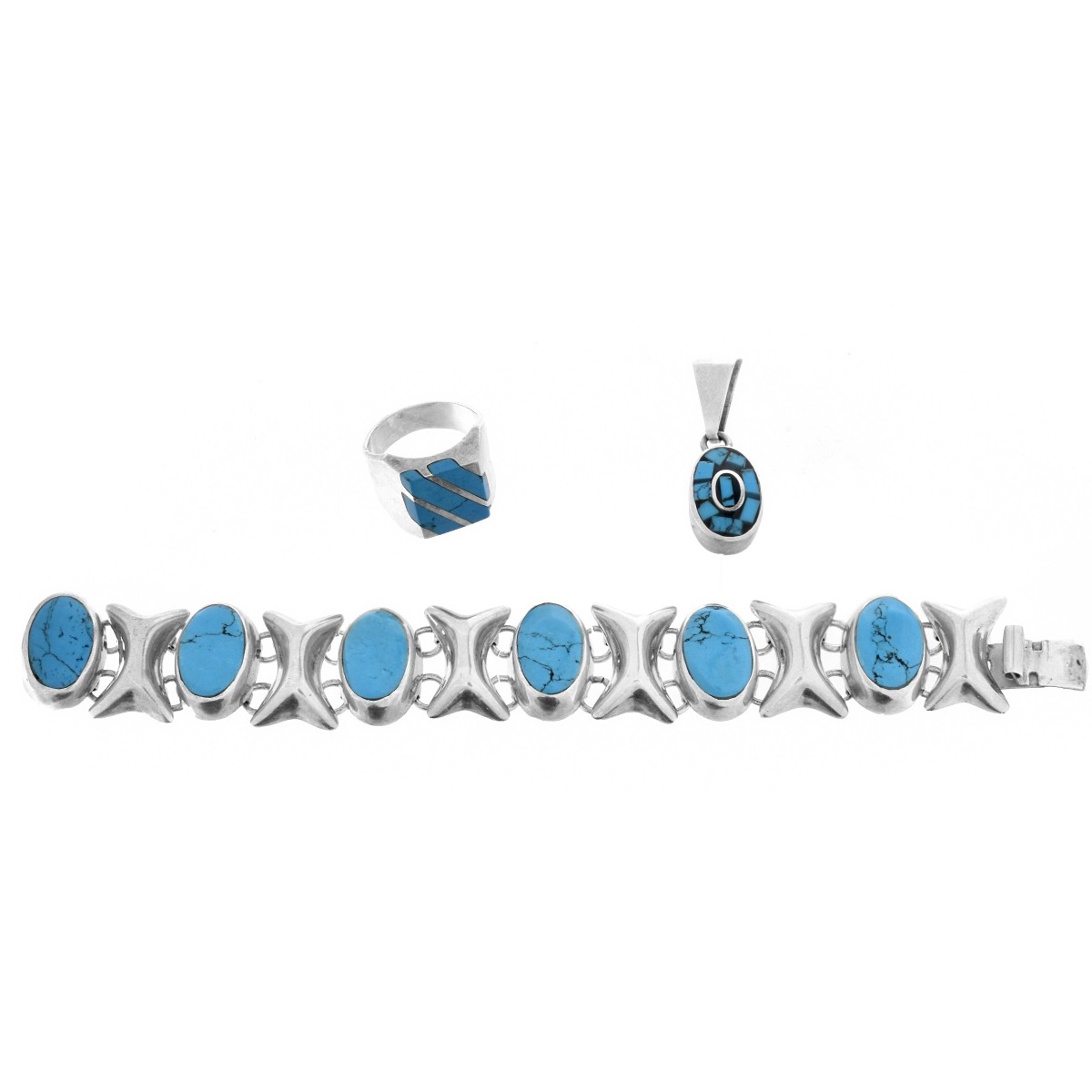 Sterling and Turquoise Jewelry