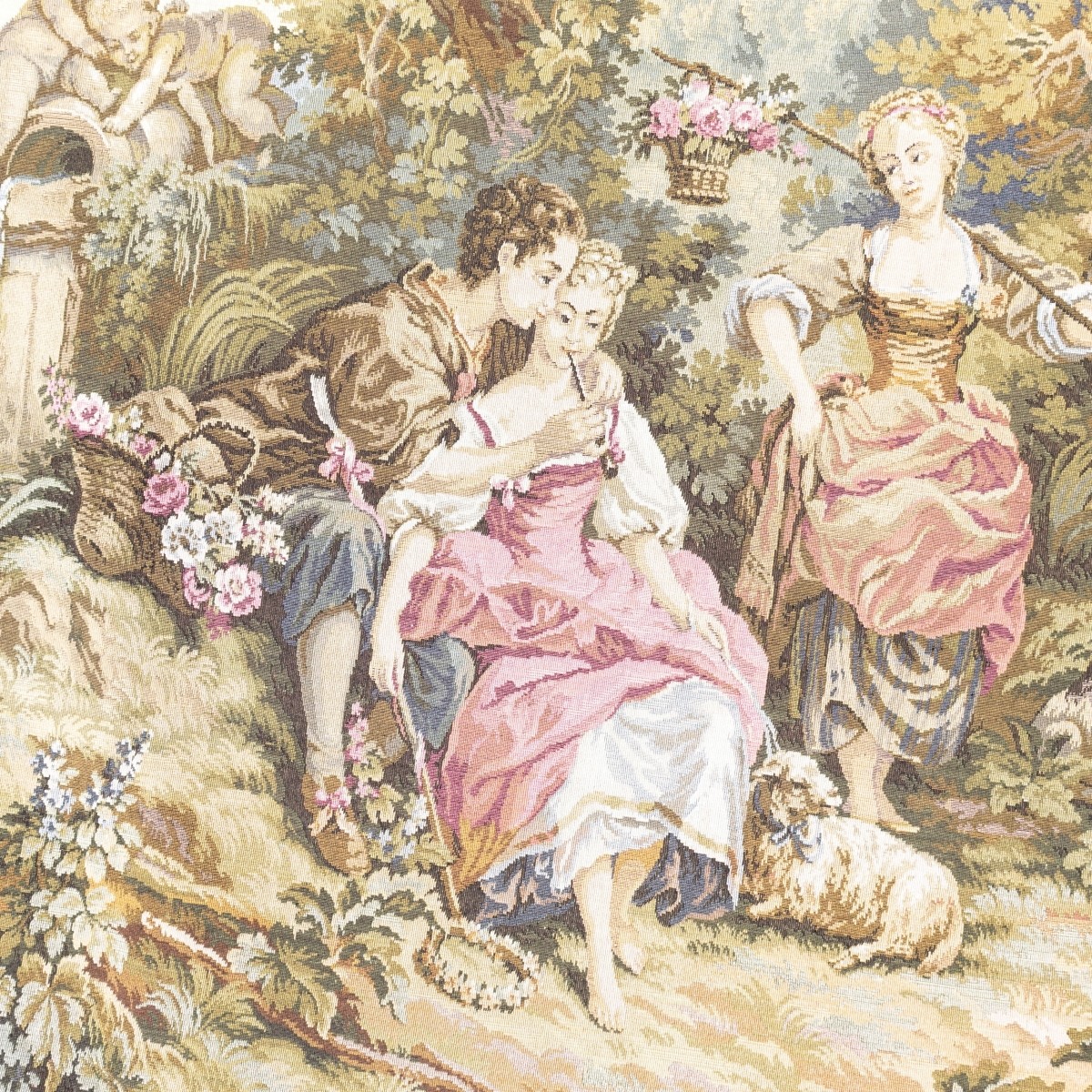 Modern Aubusson Style Tapestry