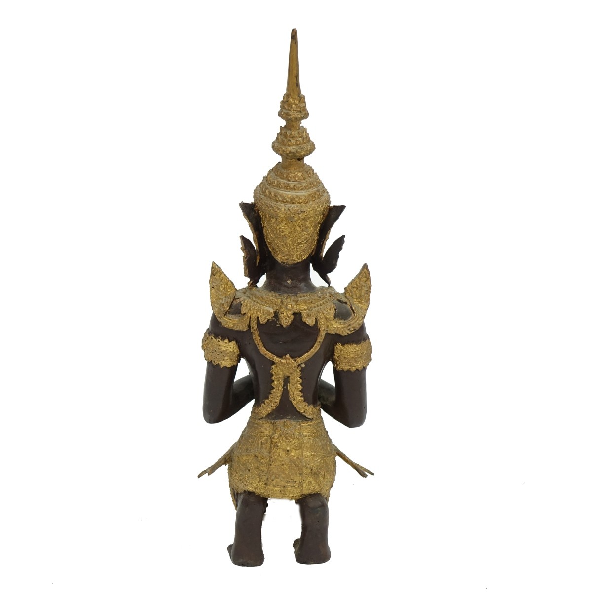 Thai Bronze Kneeling Figure