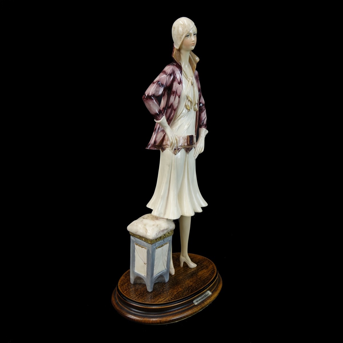 santini art deco figurines