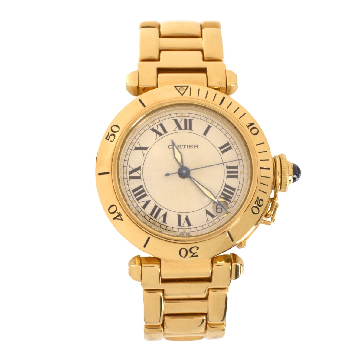 Cartier 18K Pasha Watch