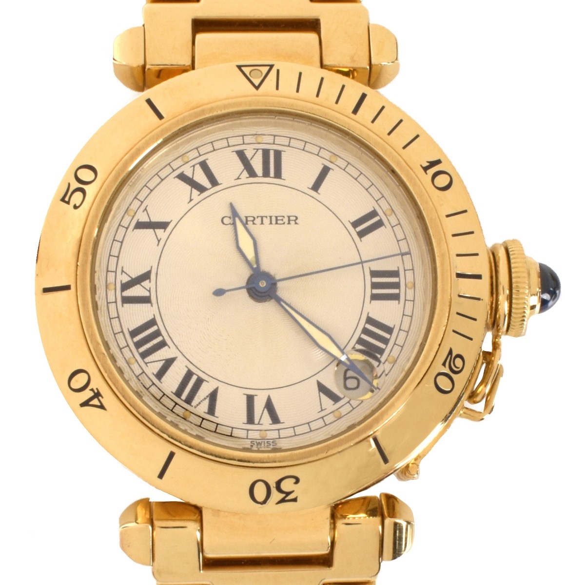 Cartier 18K Pasha Watch