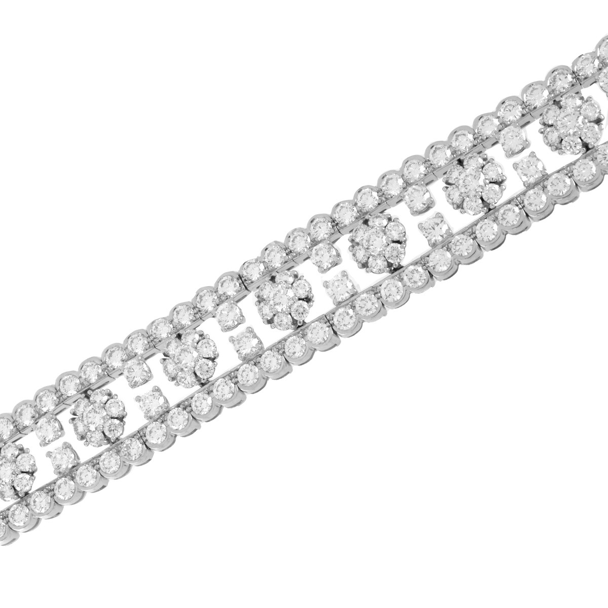 Diamond and 18K Bracelet