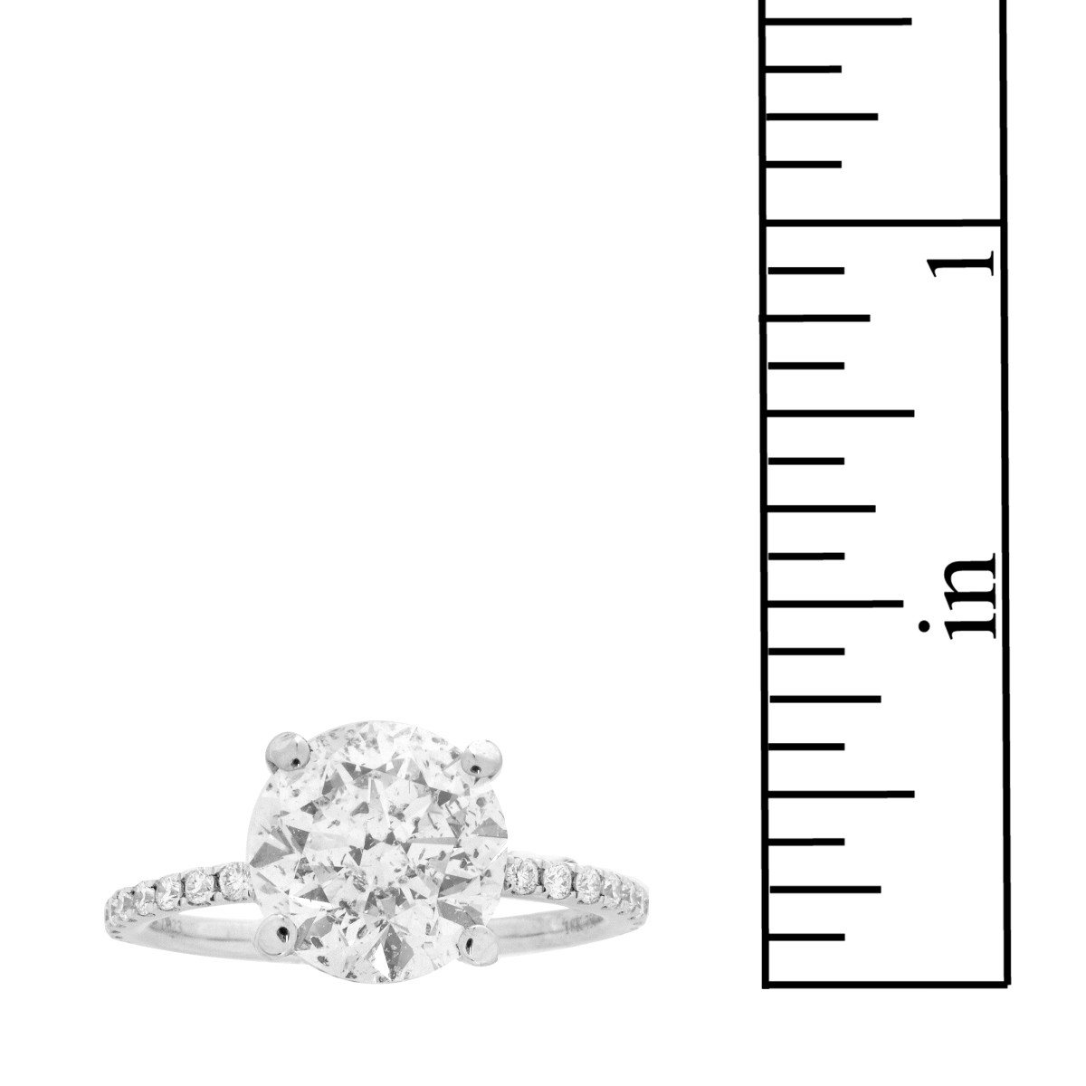IGL Diamond and 18K Ring