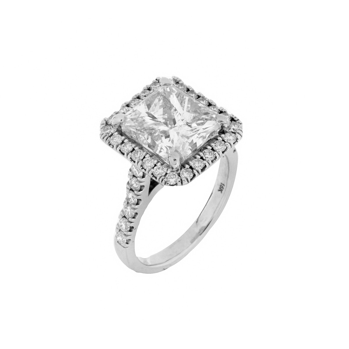 EGL Diamond and 18K Ring