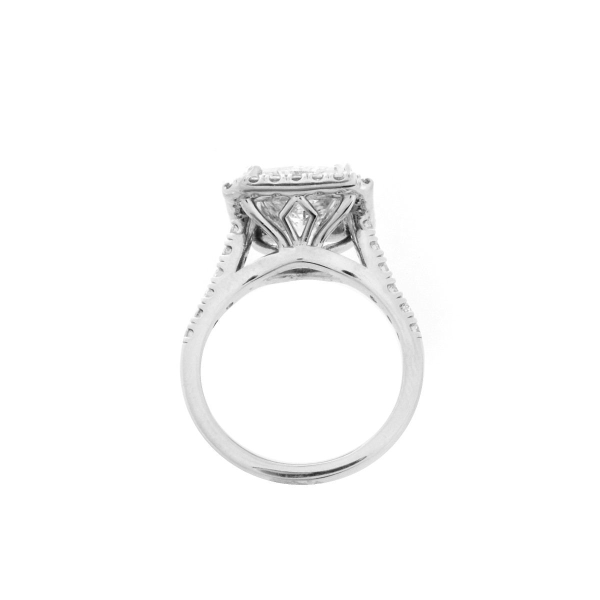 EGL Diamond and 18K Ring