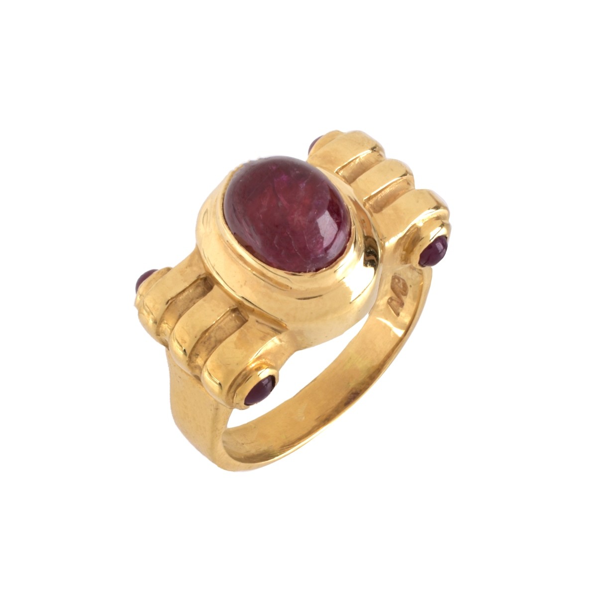 Men's Ruby and 14K Ring