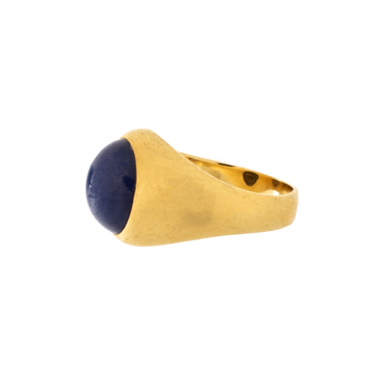 Men's Sapphire and 14K Ring