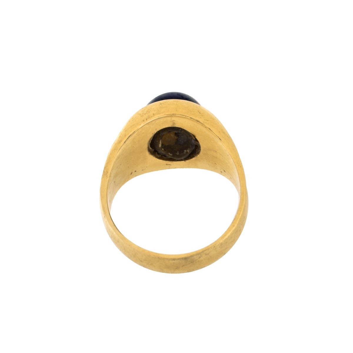 Men's Sapphire and 14K Ring