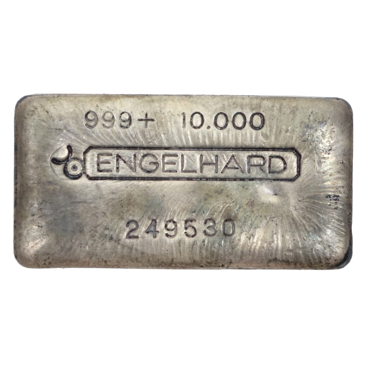 Vintage 10 Oz. Englehard Silver Bar