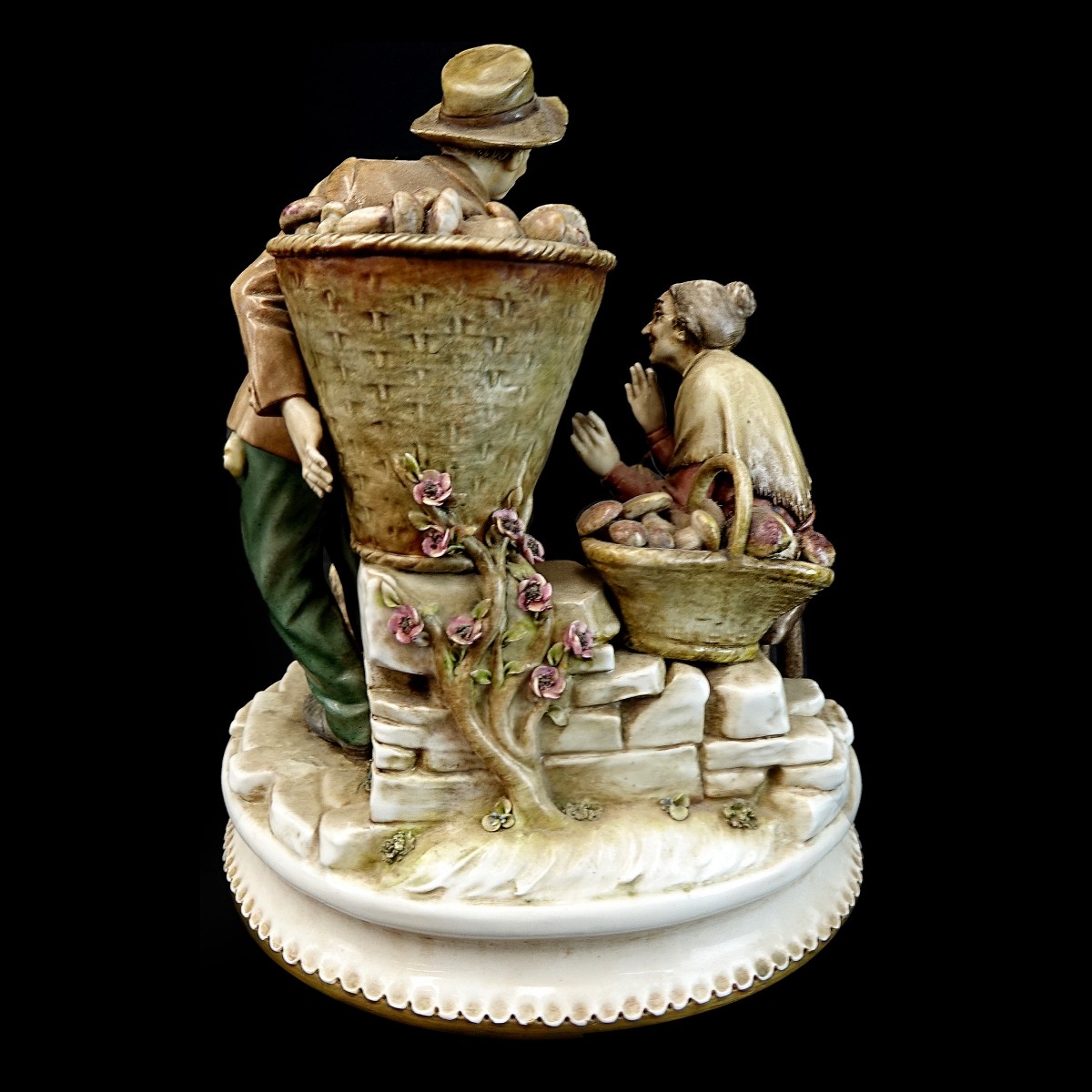 Antonio Borsato "The Mushroom Harvest" Figurine