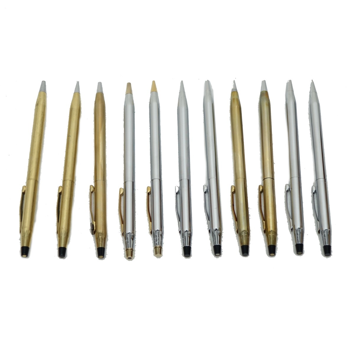 (9) Vintage Cross Ball Point Pens