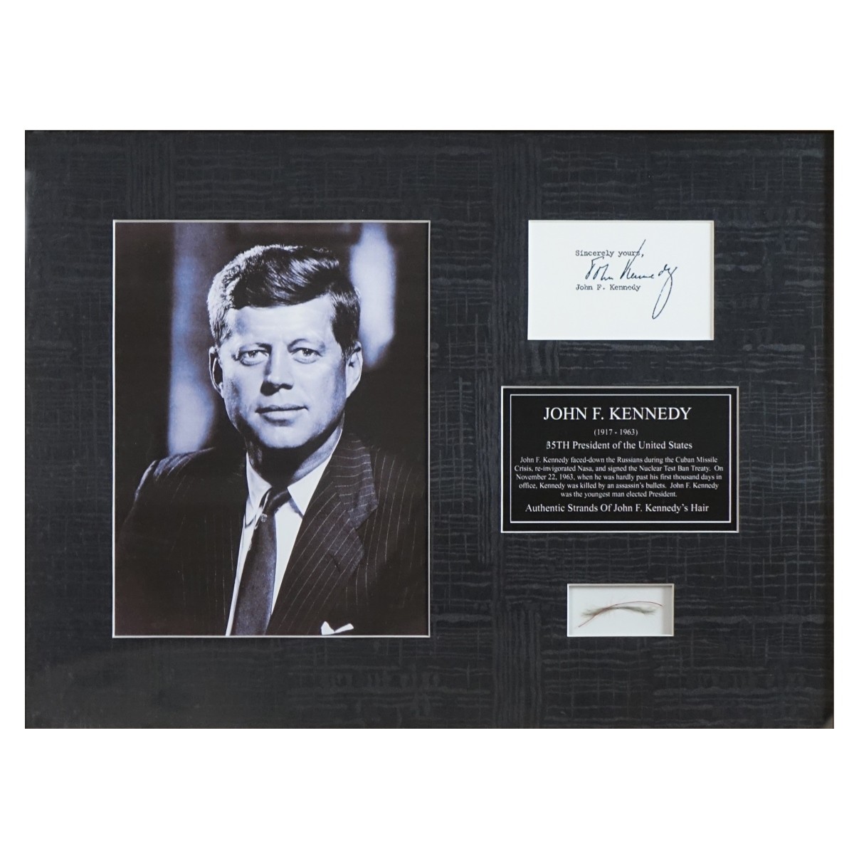 John F. Kennedy (1917-1963) Artifacts