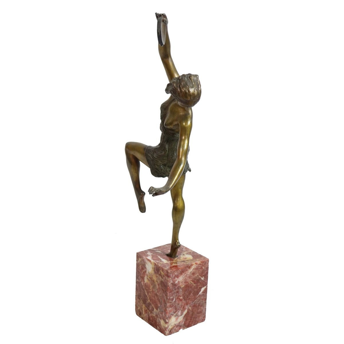 Chiparus Style Art Deco Bronze Sculpture