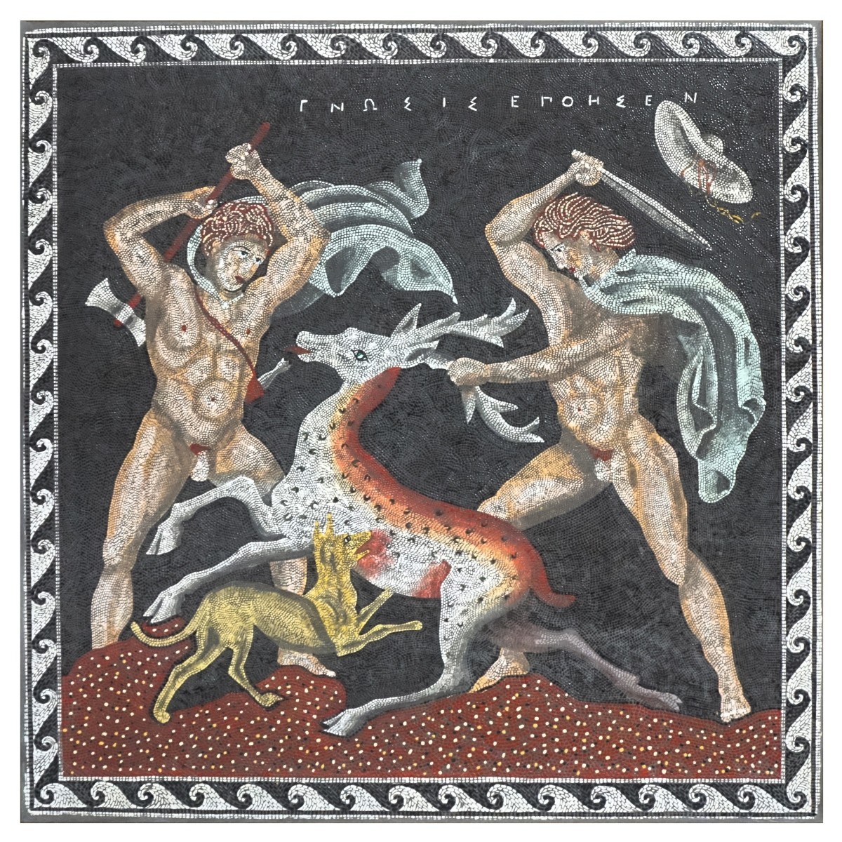 Neoclassical Style Mosaic Panel