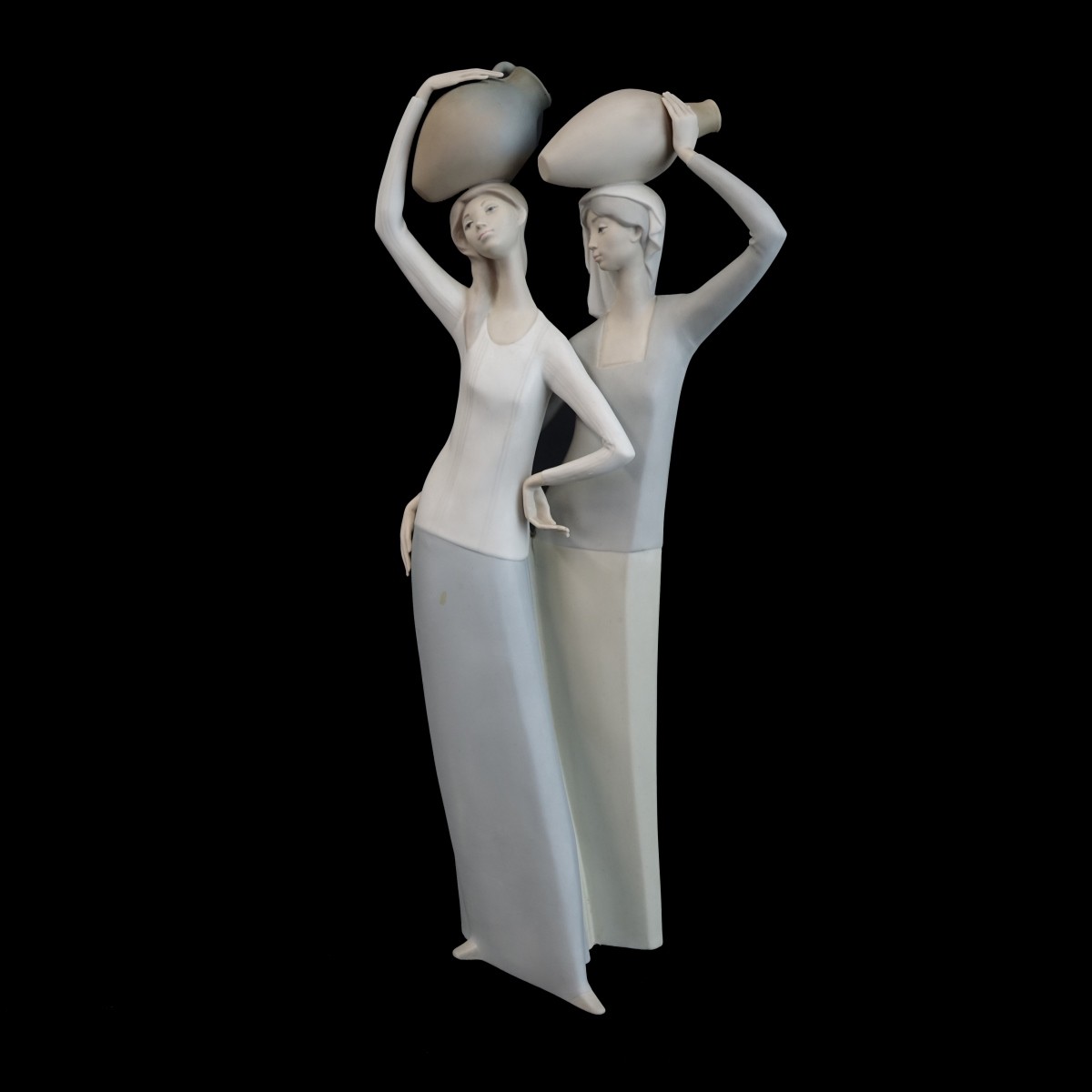 Lladro "Two Women with Jugs" Porcelain Figurine