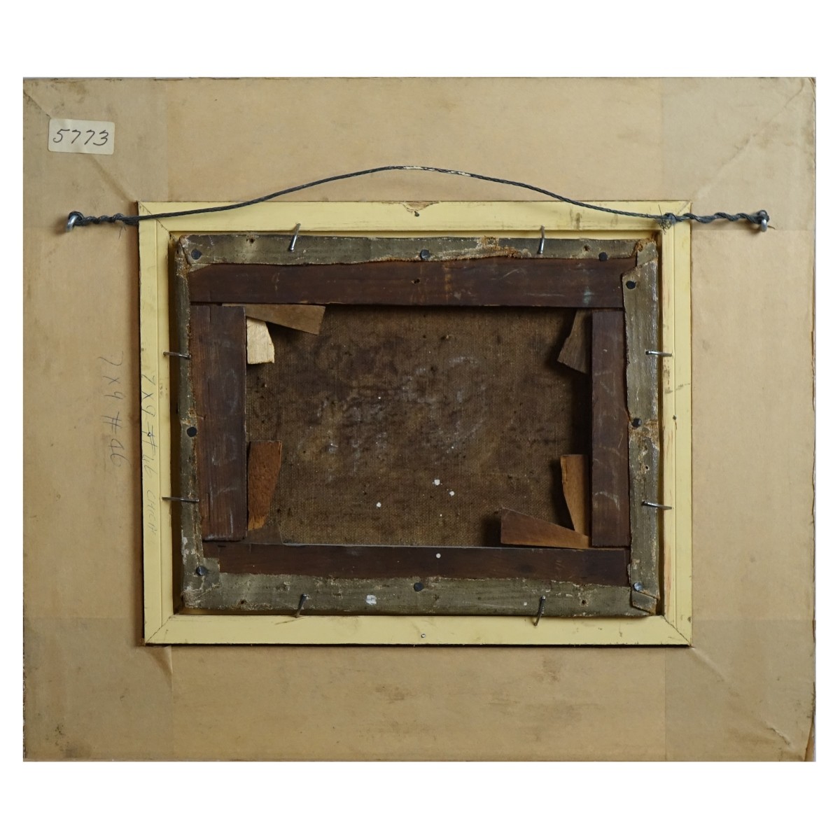 19/20th C. American School Oil on Canvas