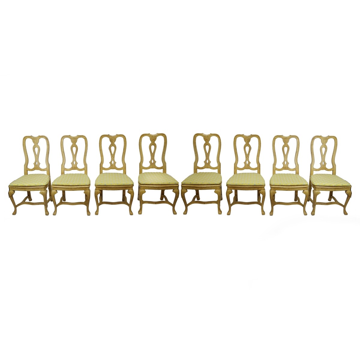 Eight (8) Baker Furniture Dining Chairs
