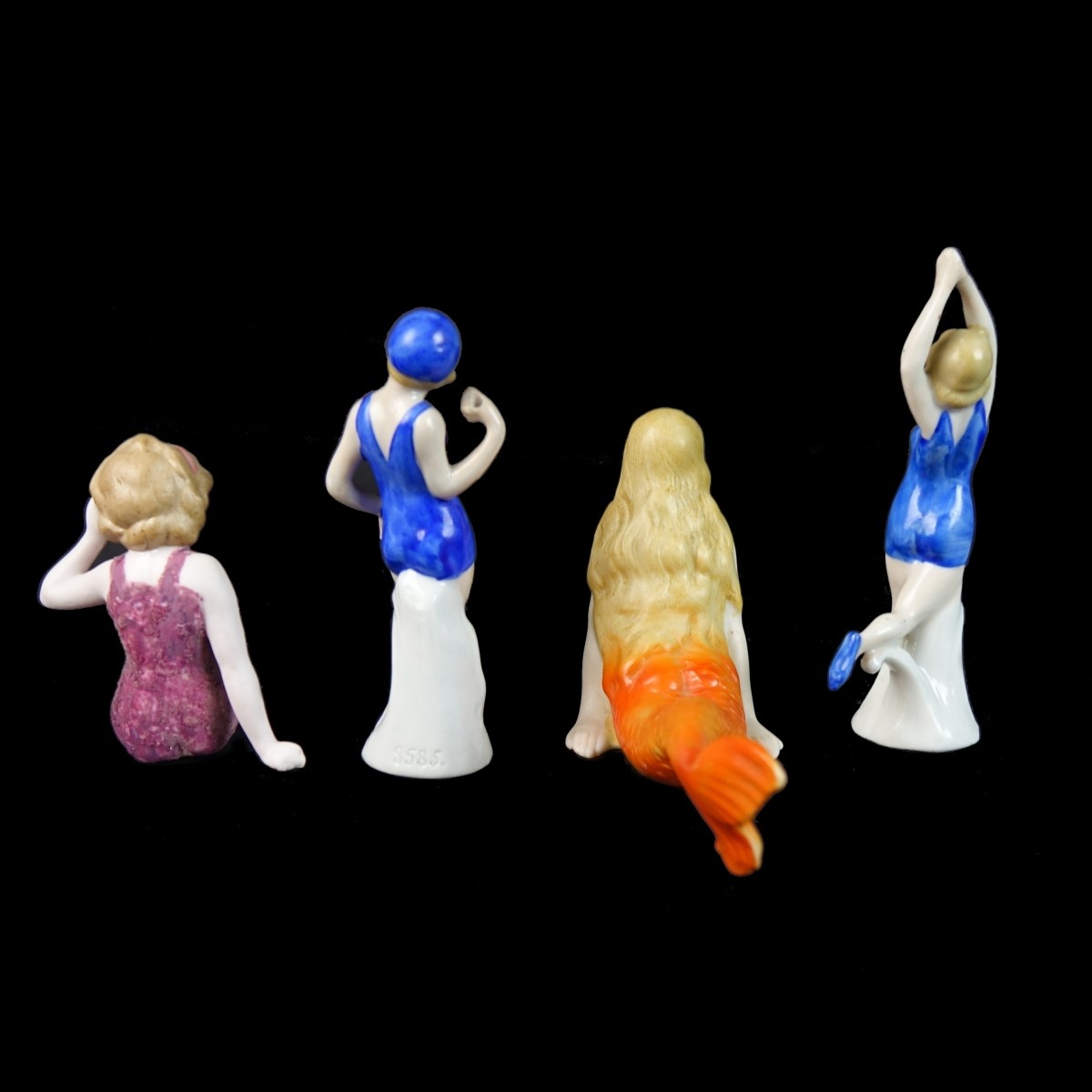 Vintage Continental Porcelain Bathing Beauties Kodner Auctions