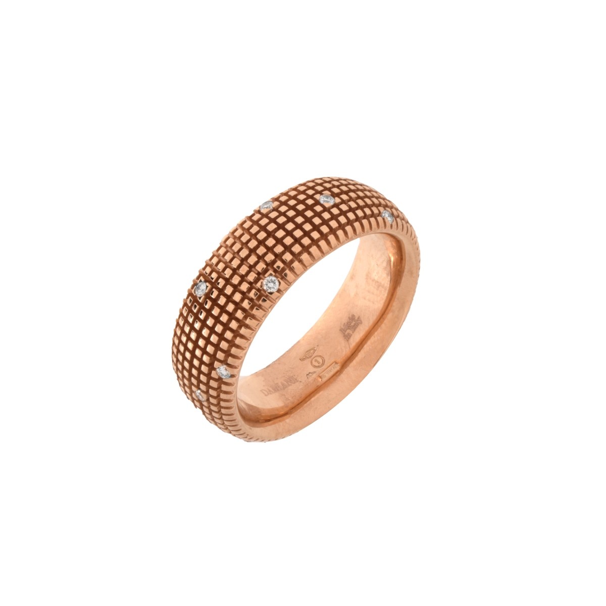 Damiani Diamond and 18K Ring