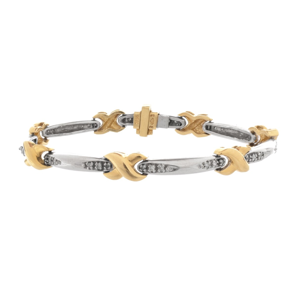 Diamond and 14K Bracelet