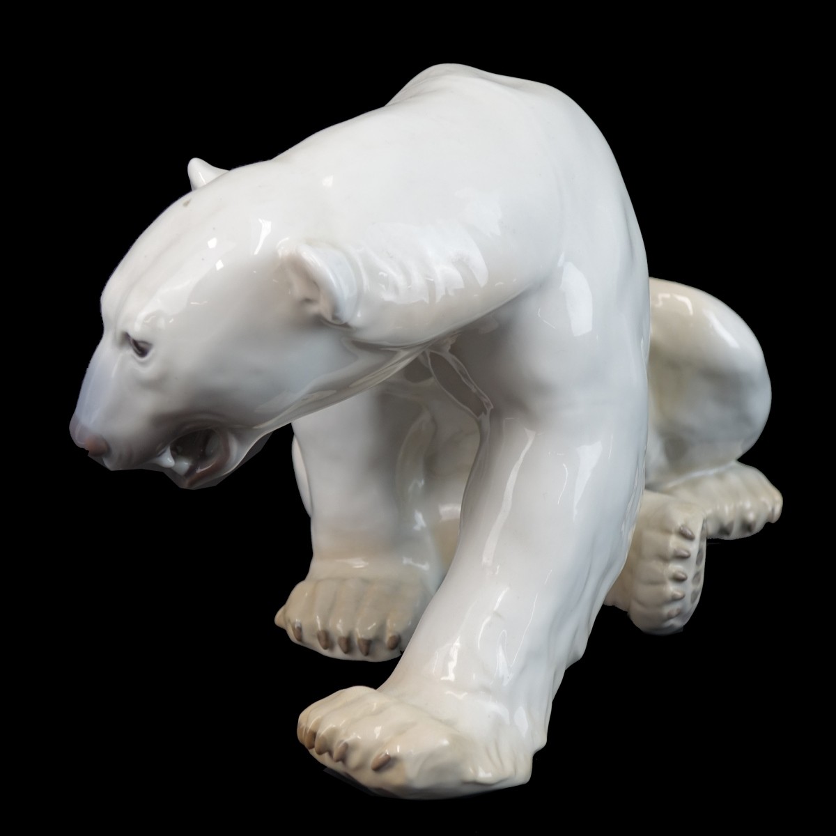 Bing & Grondahl Porcelain Polar Bear Figurines