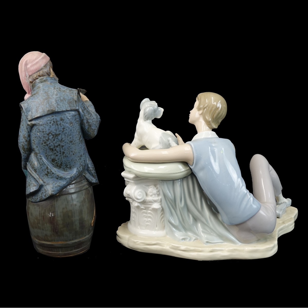 Two (2) Nau Porcelain Figurines