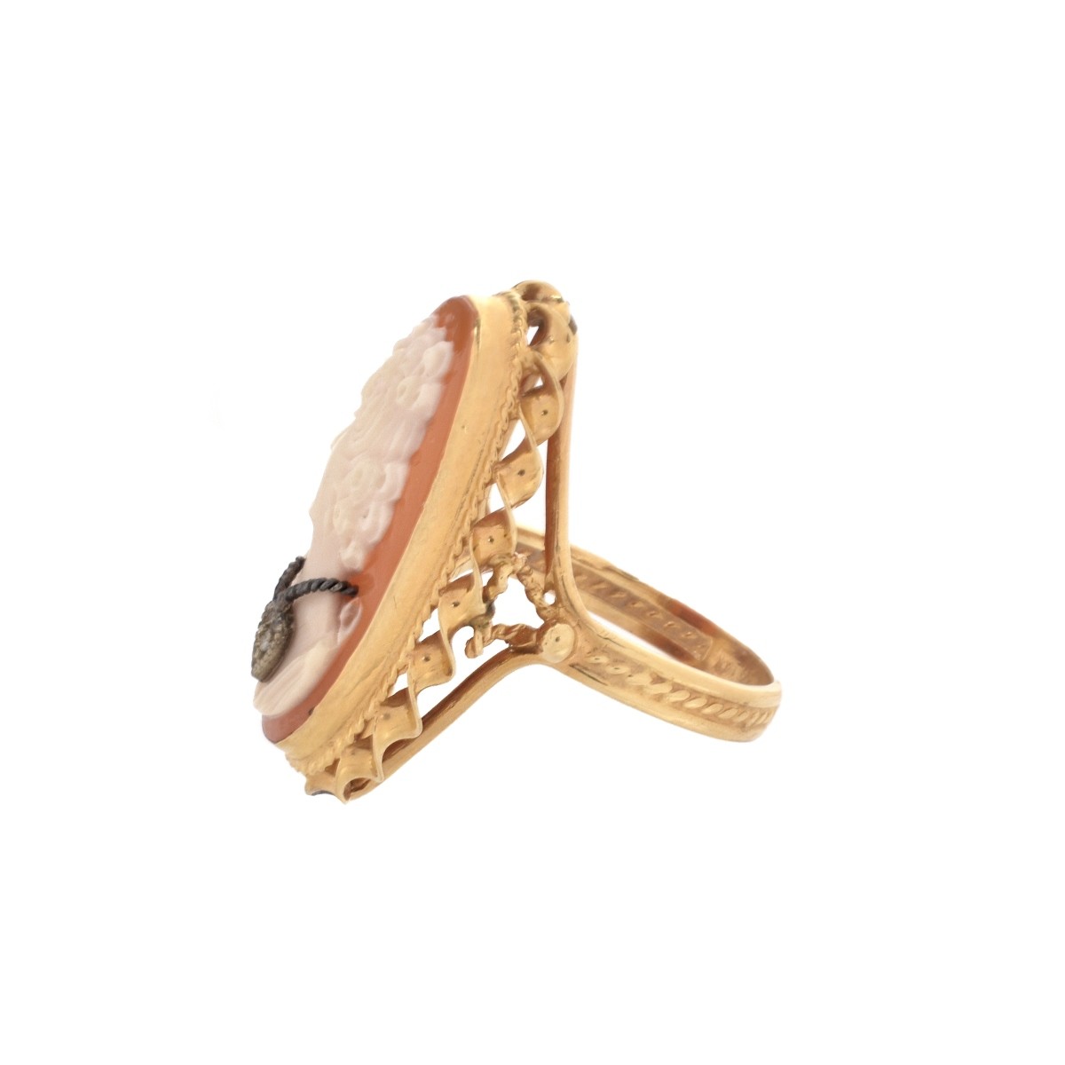 14K Cameo Ring