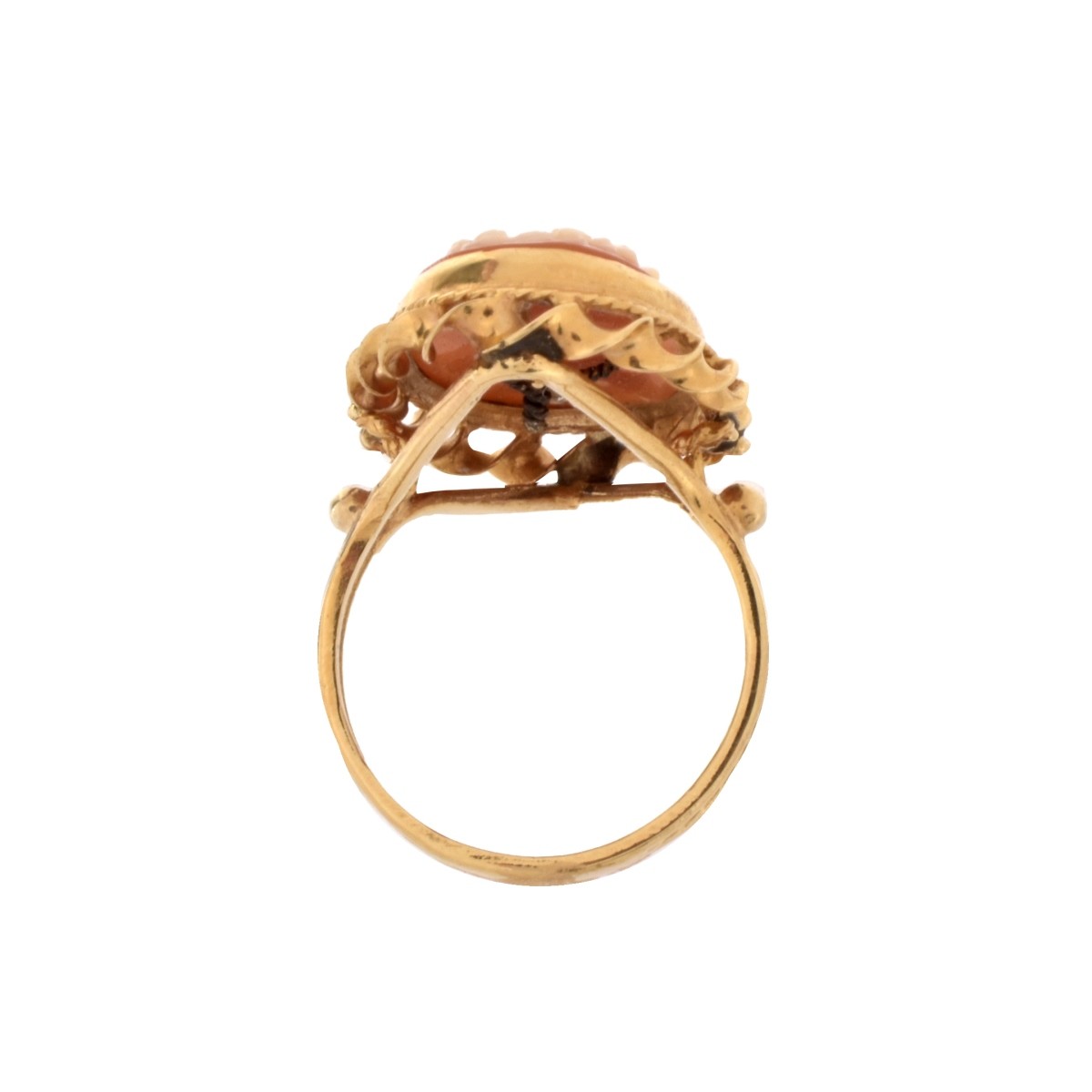 14K Cameo Ring