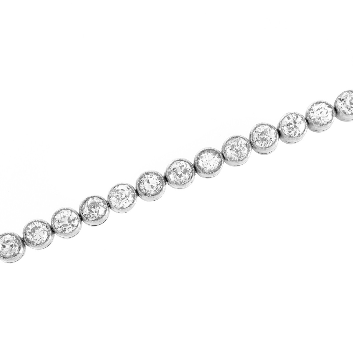 Diamond and Platinum Bracelet