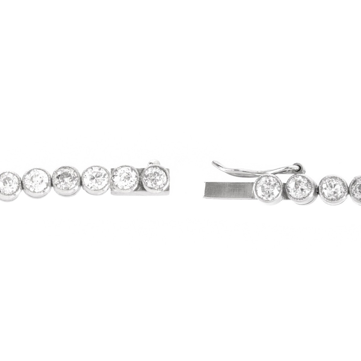 Diamond and Platinum Bracelet