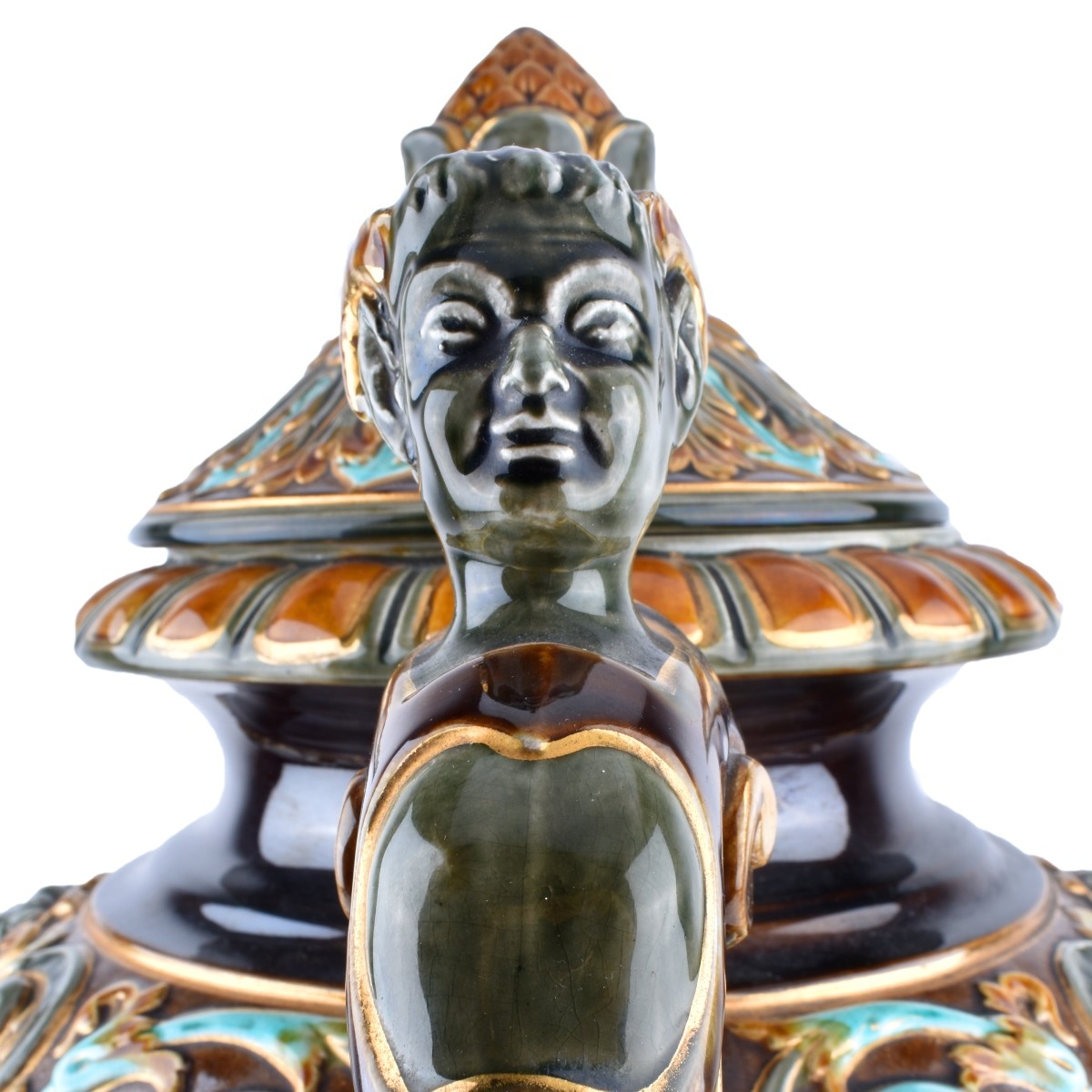 Rorstrand Majolica Urn