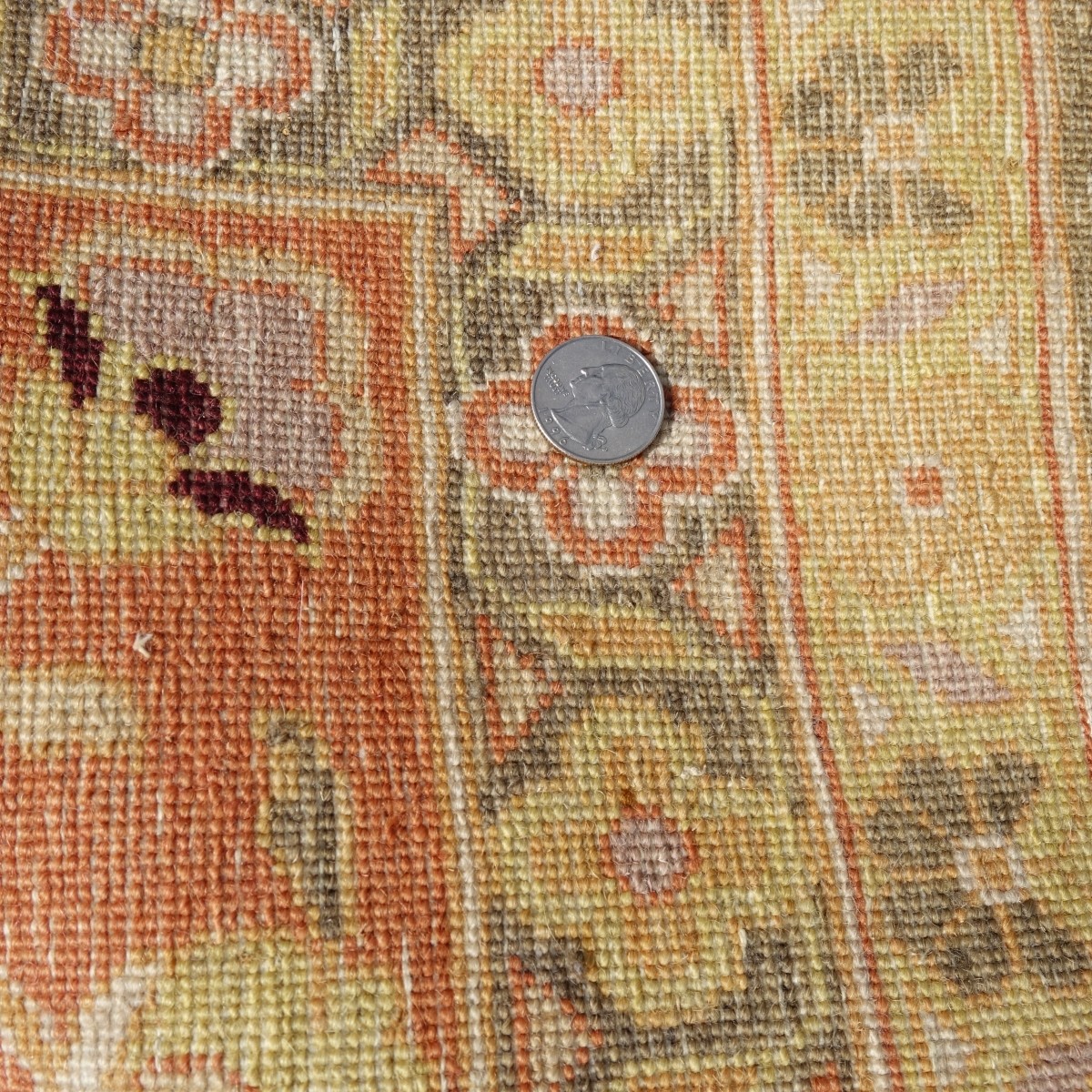 Room Size Semi Antique Indian Rug