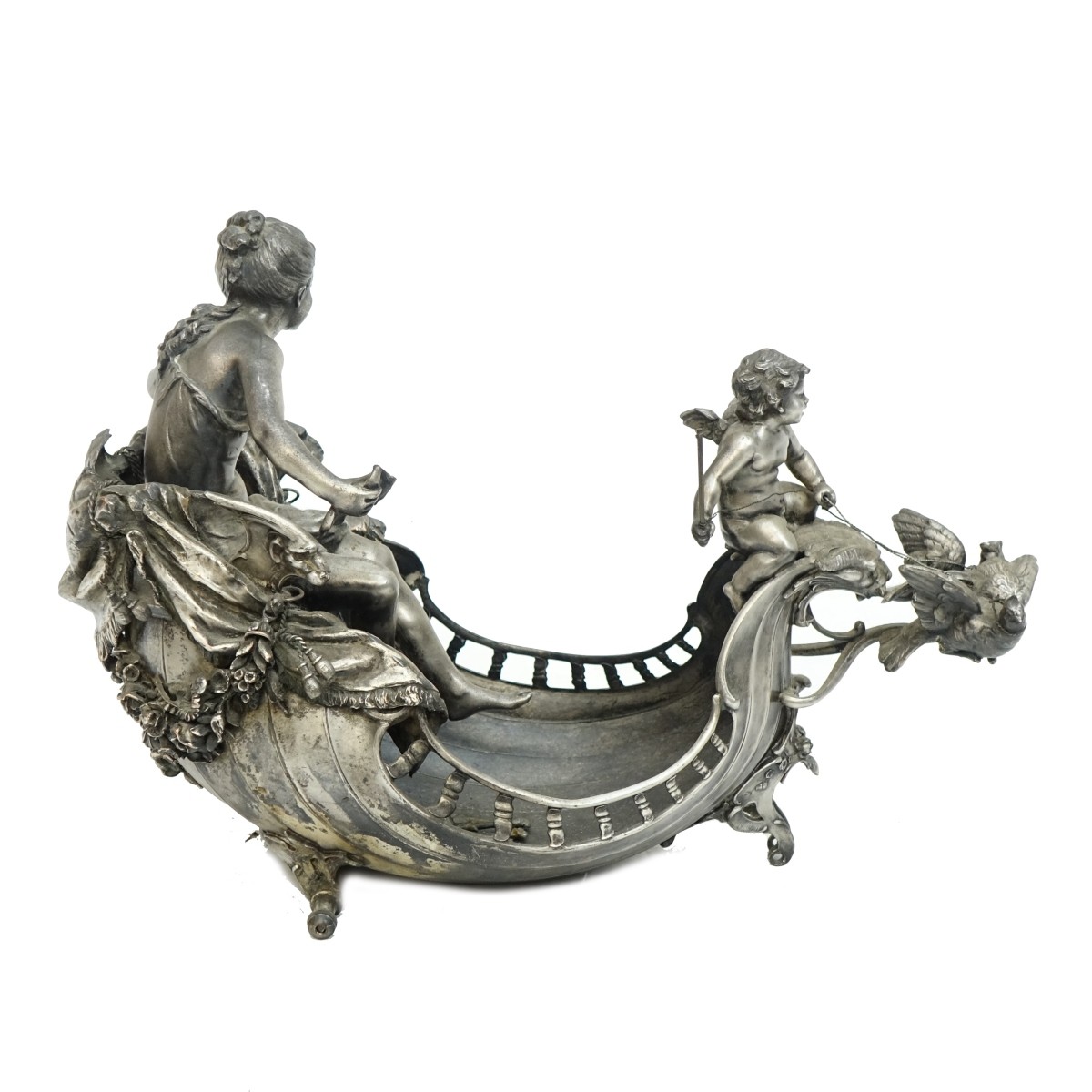 Vintage Continental Art Nouveau Centerpiece