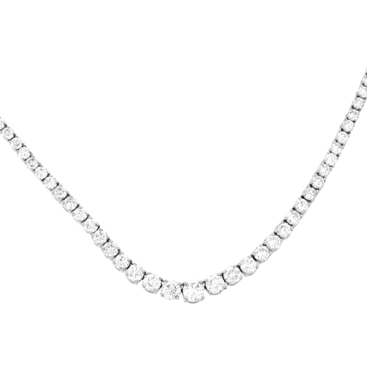 Diamond and Platinum Necklace