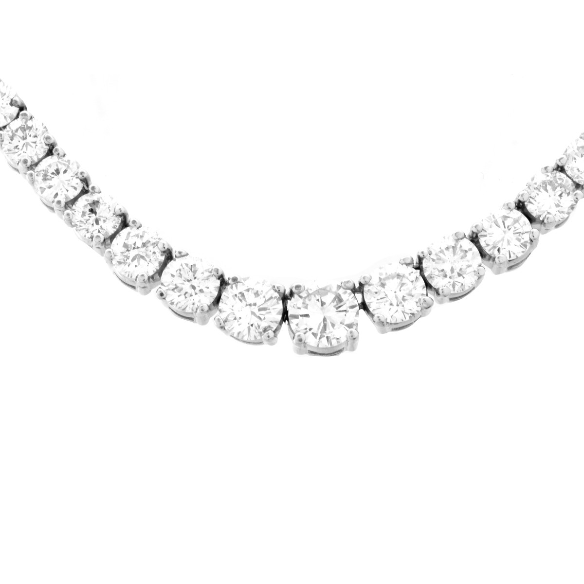 Diamond and Platinum Necklace