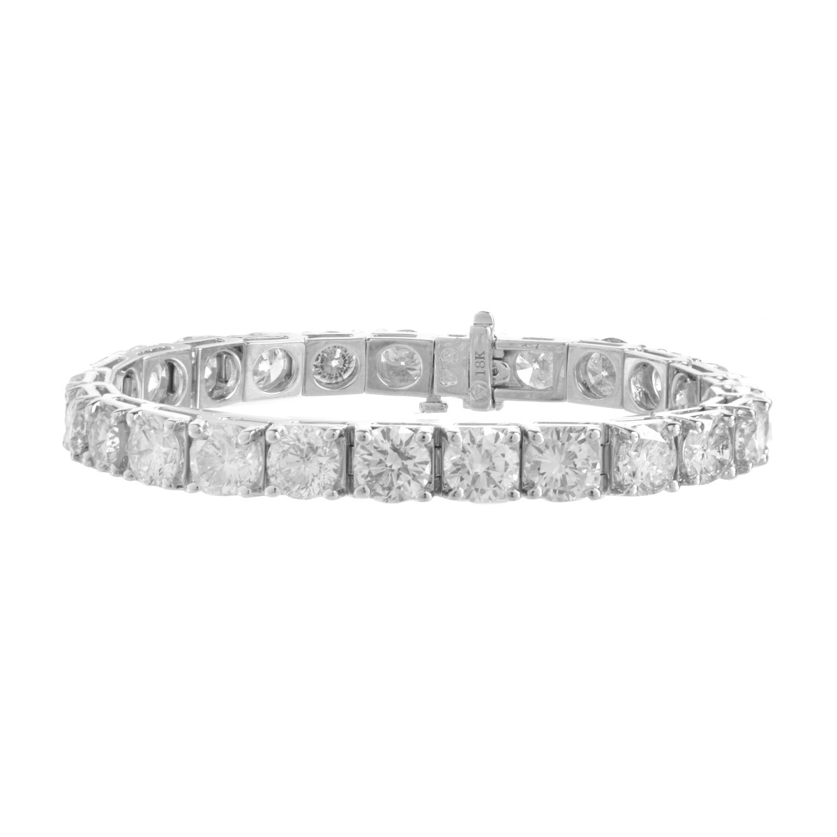 Diamond and 18K Bracelet