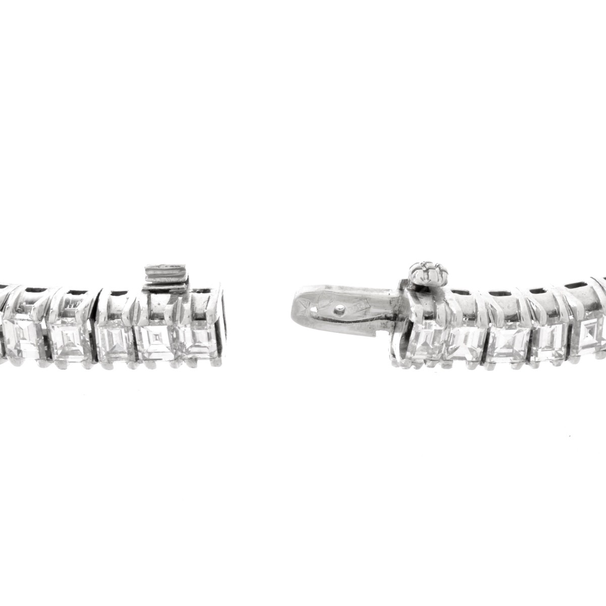 Art Deco Diamond and Platinum Necklace