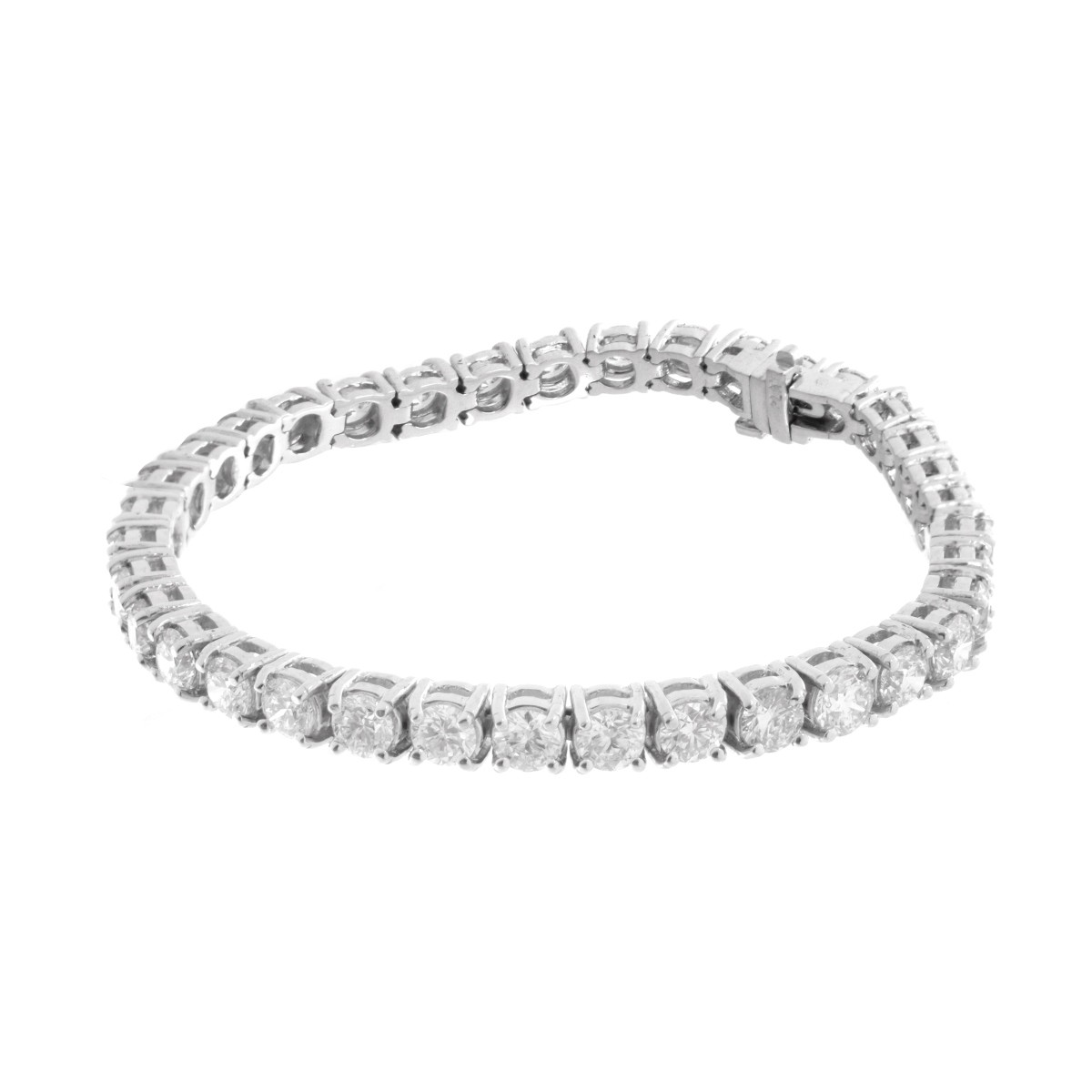 Diamond and Platinum Bracelet