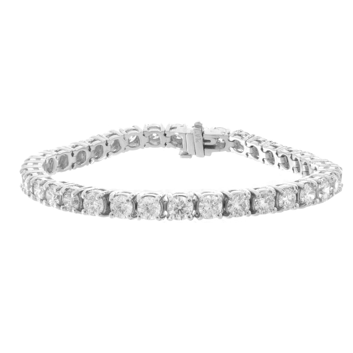 Diamond and Platinum Bracelet