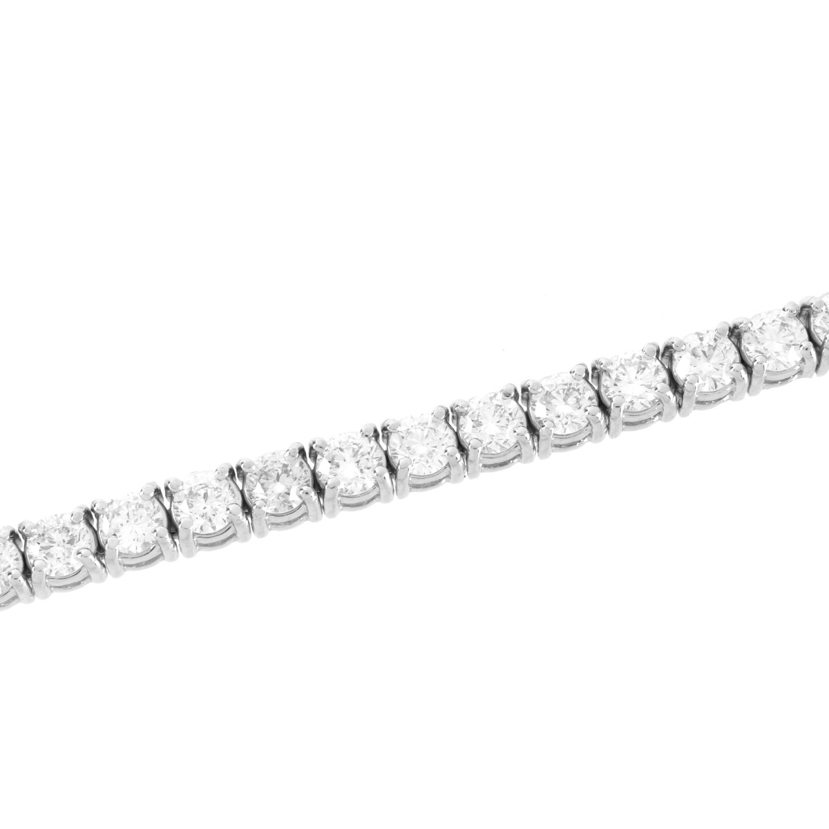 Diamond and Platinum Bracelet