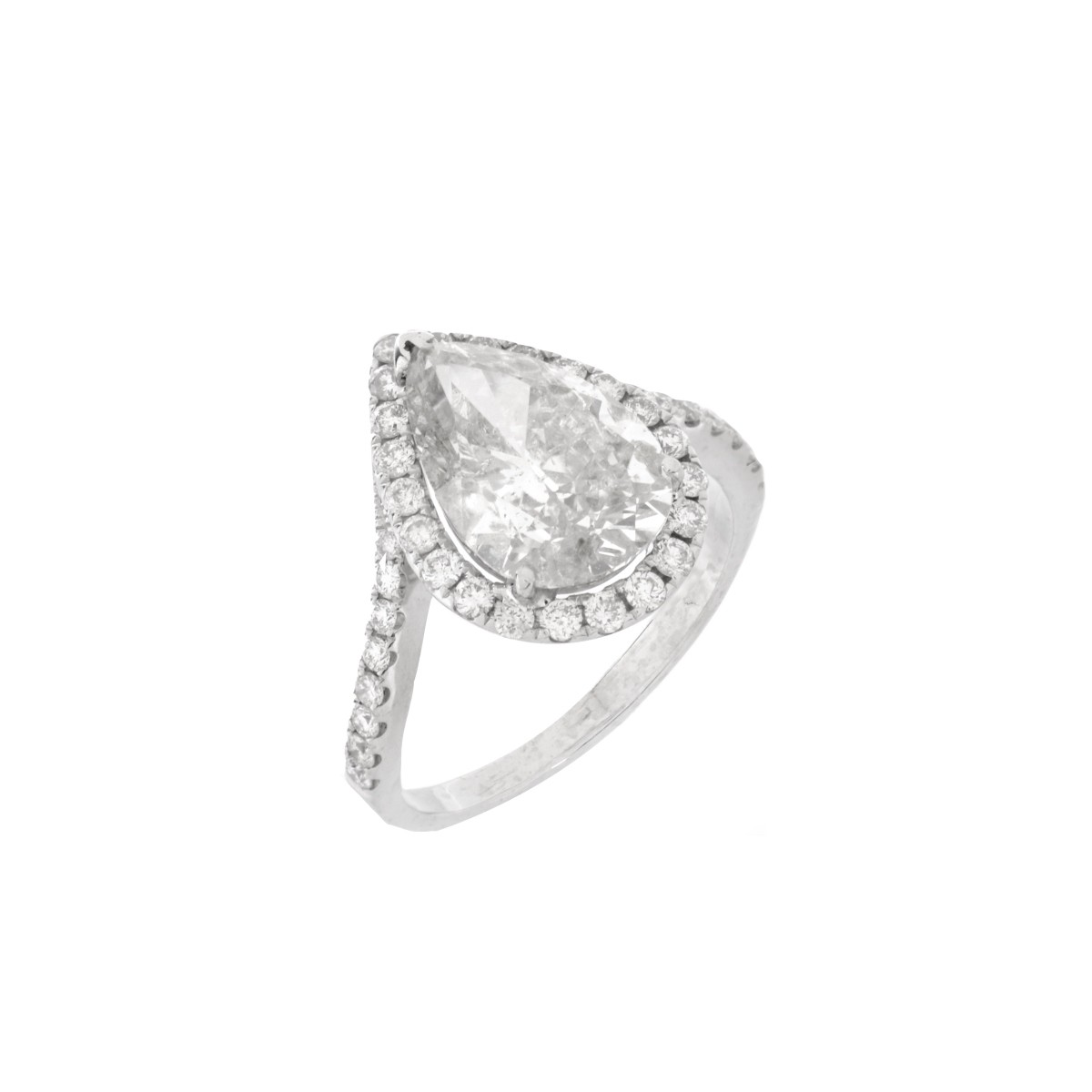 Diamond and 18K Ring