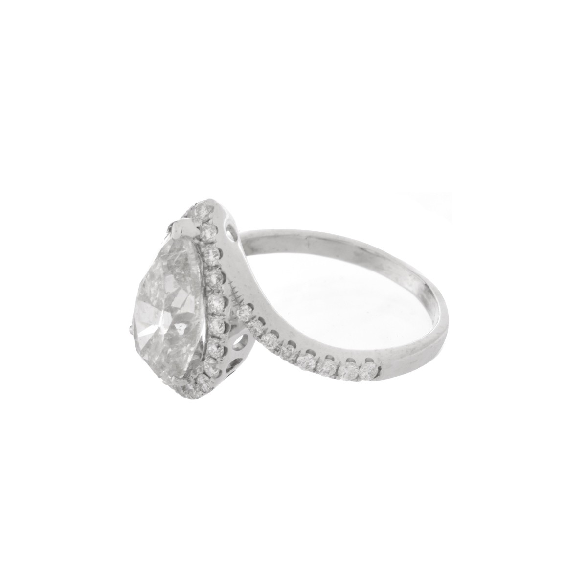 Diamond and 18K Ring