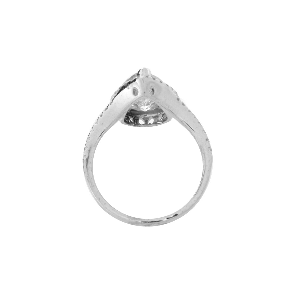 Diamond and 18K Ring